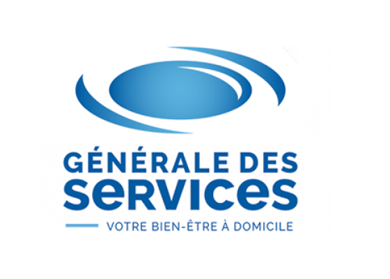 Logo de Générales des services, entreprise pour laquelle Lomy gestion a effectué de la gestion financière.